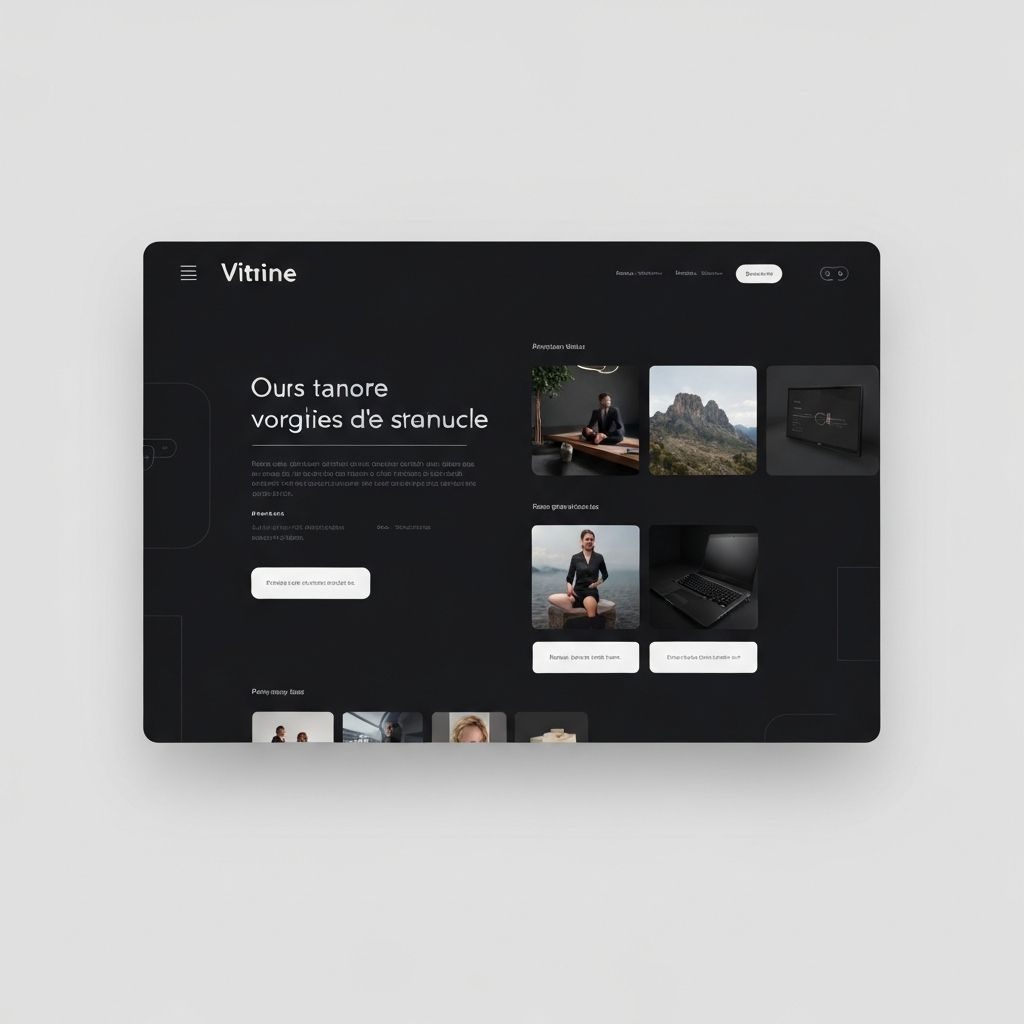 Création Site Vitrine - Exemple de réalisation ConvertLanding